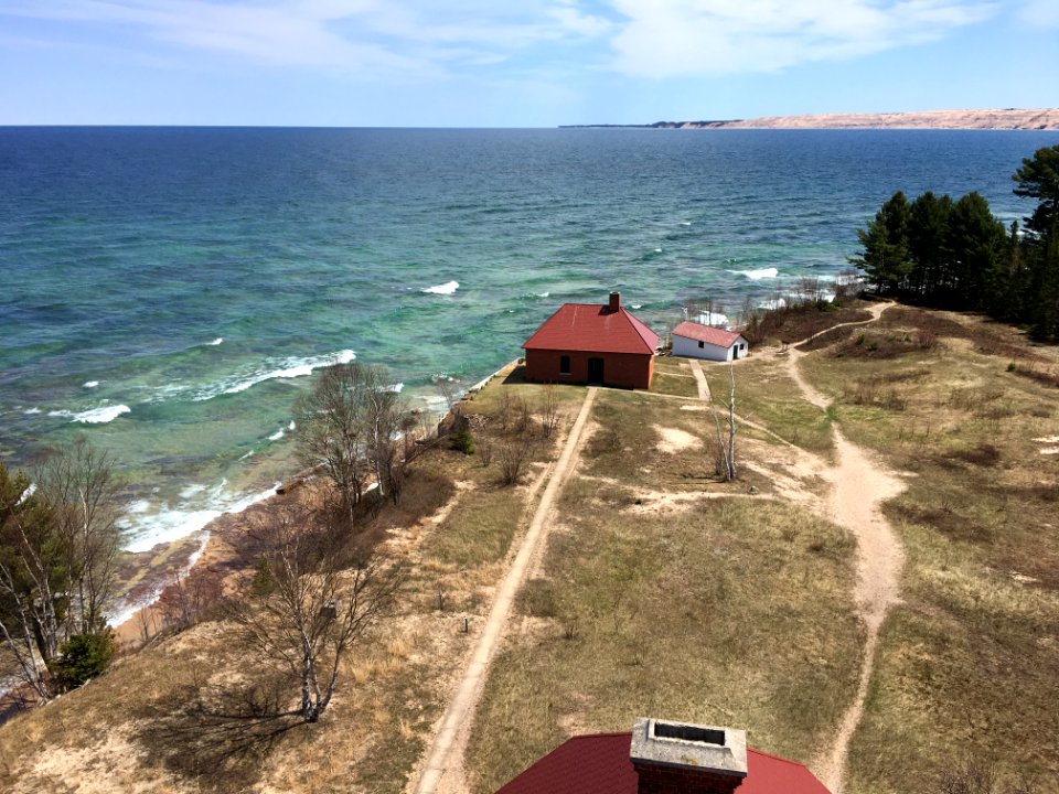 View from Au Sable Lighthouse