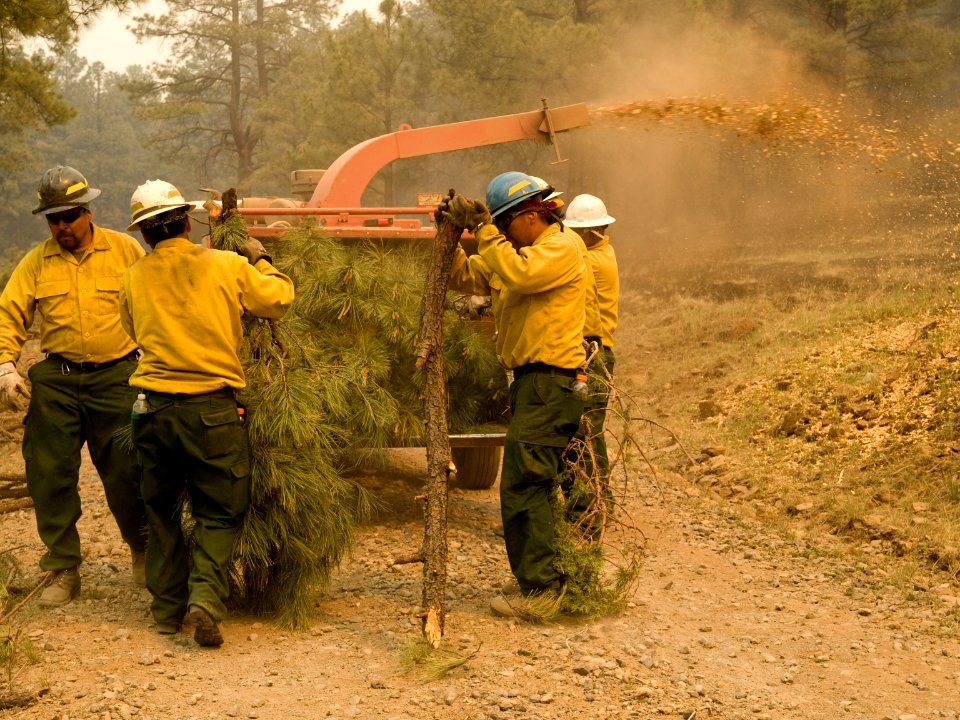 Firefighters Remove Excess Fuel