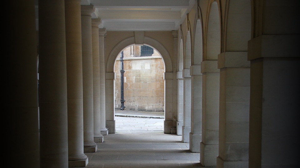 Arches architecture column photo