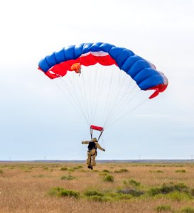 Boise smokejumper  DHS-8-106 (Dash 8) aircraft training.