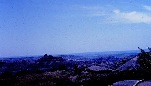 Distant View of Badlands National Park (2)