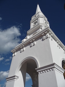 Historic white building