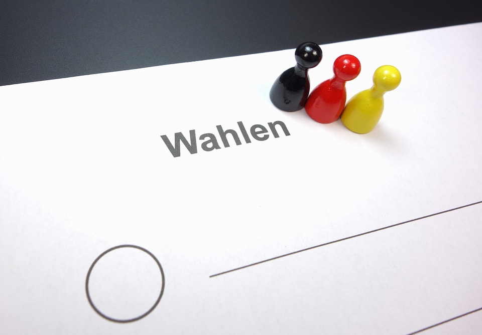Ballot paper select ankreuzen