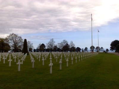 Normandy American Cemetery and Memorial, Colleville-sur-Mer, Normandie , France