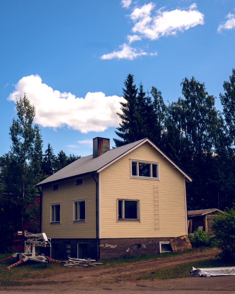 House under renovation