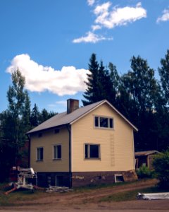 House under renovation