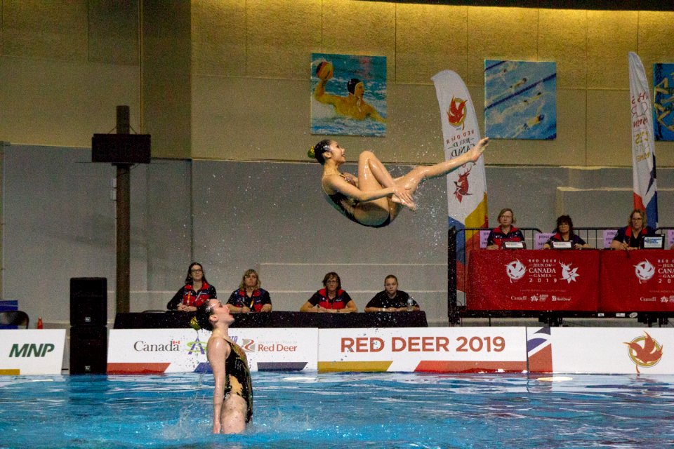 Lori Gillan 2019-02-20-Artistic Swimming Competition-22