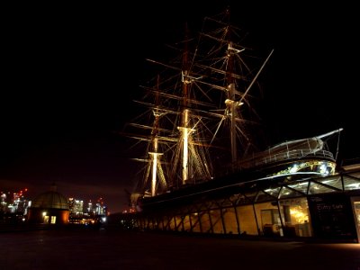 The Cutty Sark - Greenwich Foot Tunnel , Greenwich Maritime Museum - London , UK