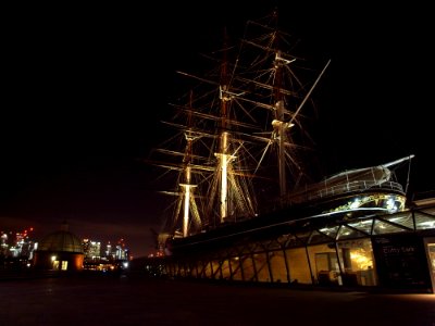 The Cutty Sark - Greenwich Foot Tunnel , Greenwich Maritime Museum - London , UK photo