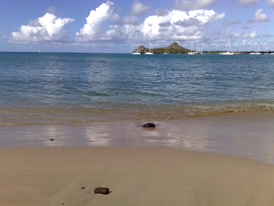Caribbean sea beach