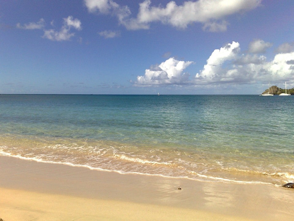 Caribbean sea beach