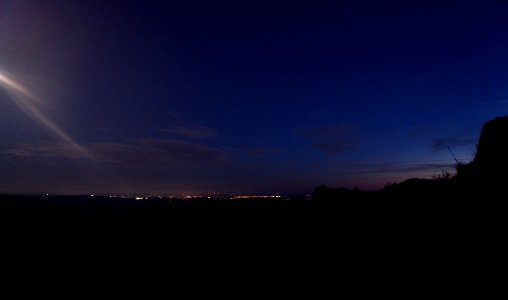Nightsky from Eylesbarrow Tin Mine , Dartmoor National Park, Devon, UK