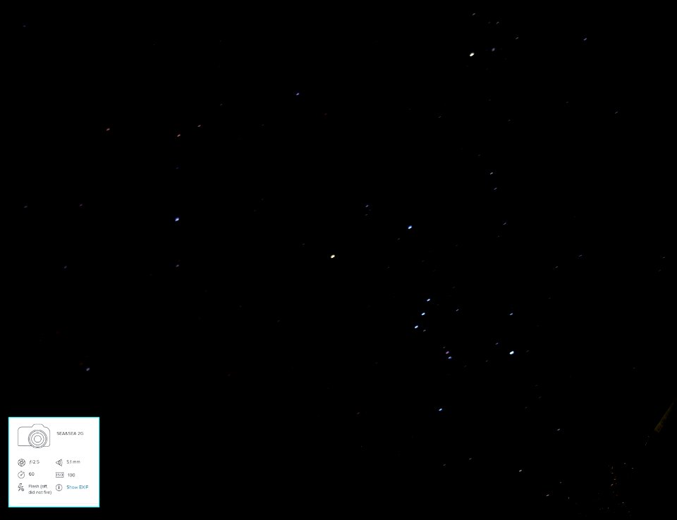 Orion from Fremington, Devon , December 2020