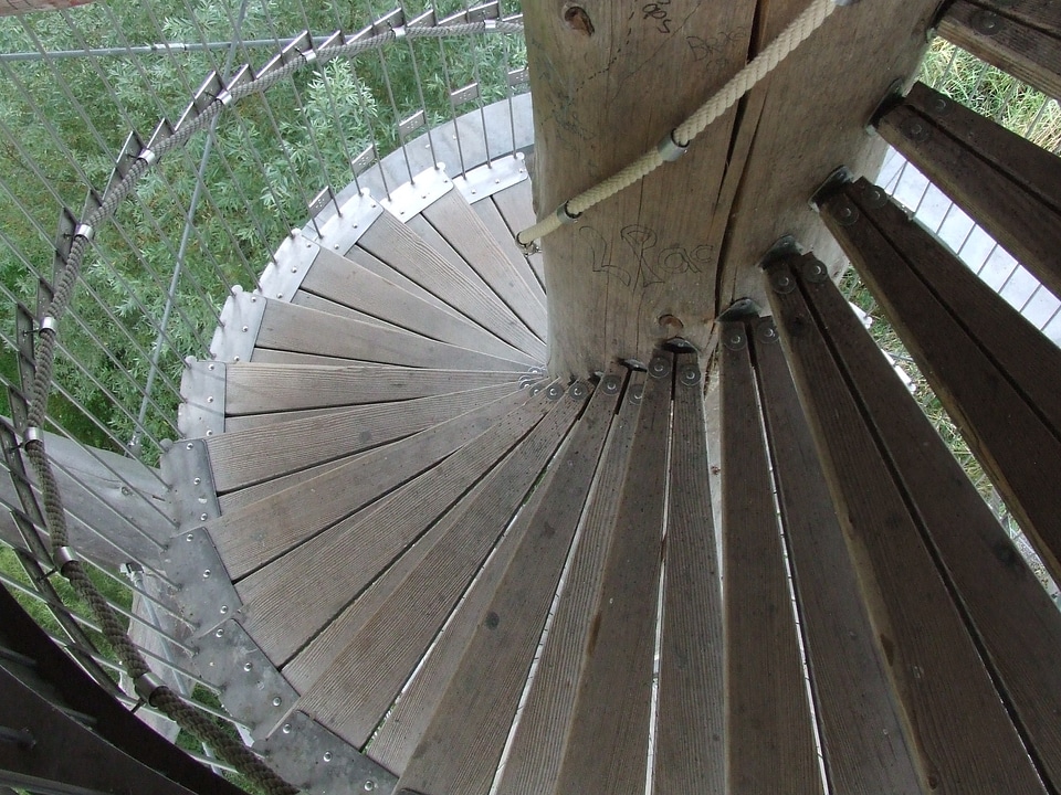 Wood stairs stairs stair step photo