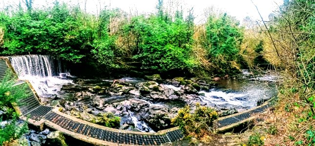 CRUMLIN GLEN WATERFALL-NORTHERN IRELAND.........