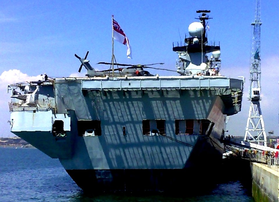 HMS Illustrious , Portsmouth - UK