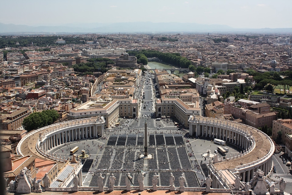 Vatican place roof