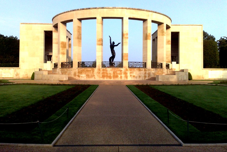 The Normandy American Cemetery and Memorial (French: Cimetière américain de Colleville-sur-Mer) is a World War II cemetery and memorial in Colleville-sur-Mer, Normandy, France