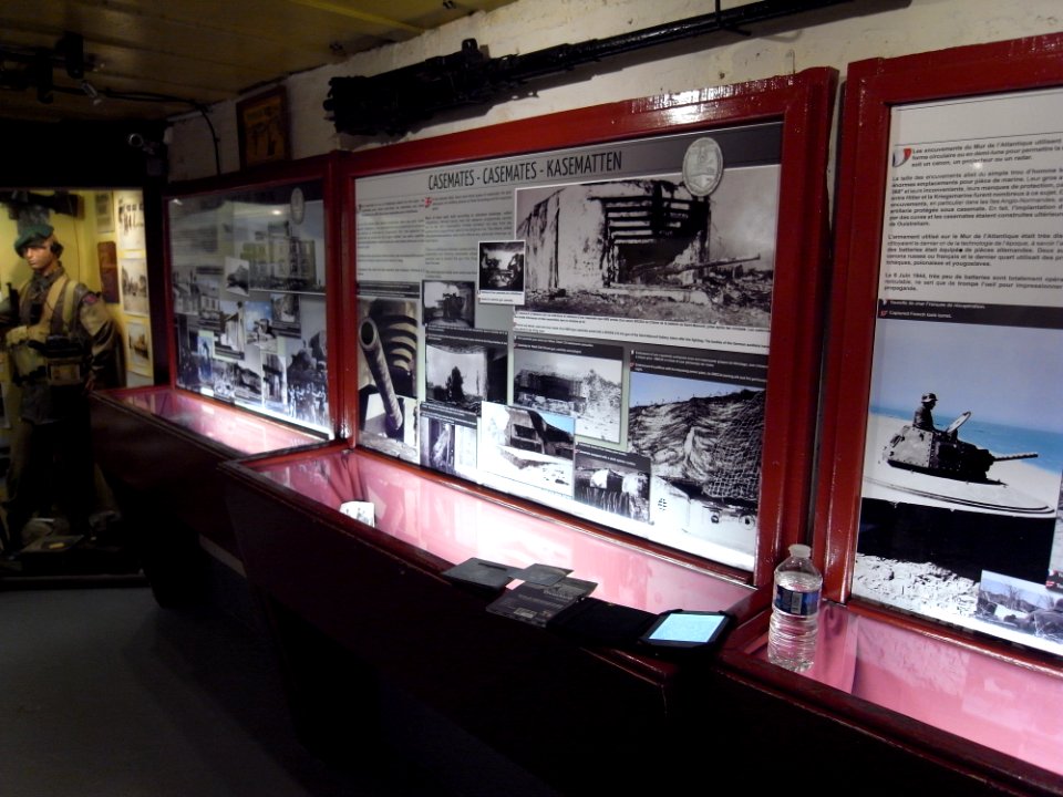 Le Grand Bunker Musee - Ouistreham - Normandy - France