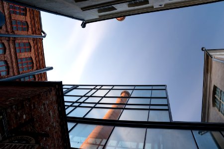 Finlayson chimney reflection