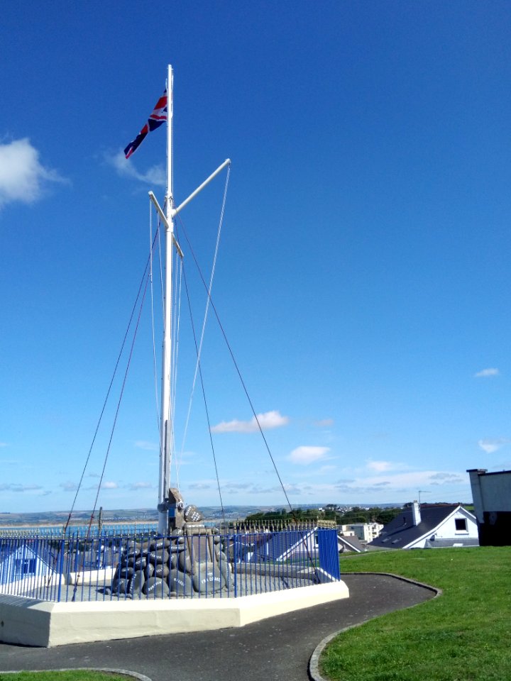 IMG 20190823 120617 Flagpole - Bone Hill - Northam - Westward Ho! - Devon - UK