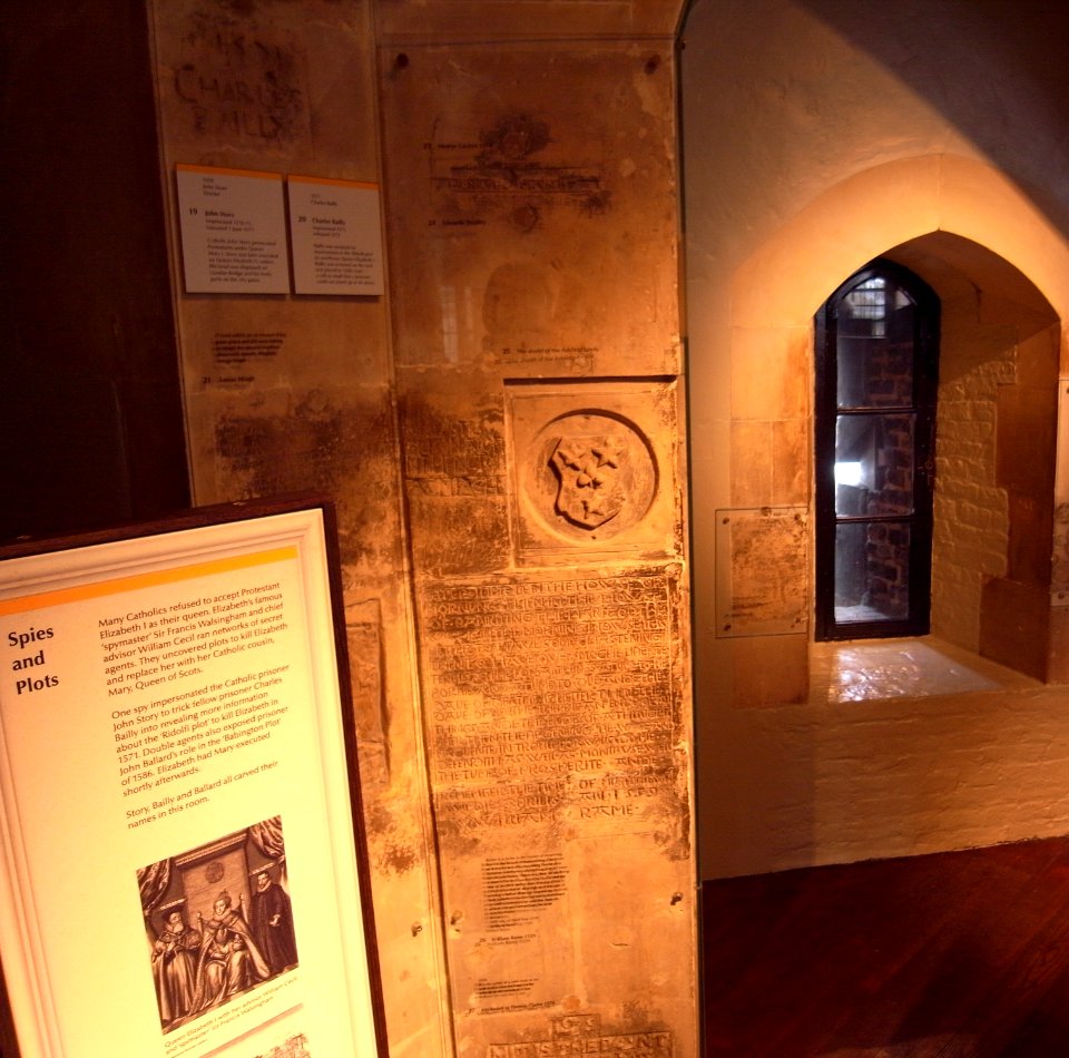 Prisoner Carvings - Tower Of London - UK