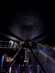 SPACE SHUTTLE ENTERPRISE LANDING GEAR - USS INTREPID MUSEUM - PIER 88 - NEW YORK - USA