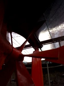Screw Propeller & Rudder designed by Isambard Kingdom Brunel - SS Great Britain - Bristol - UK
