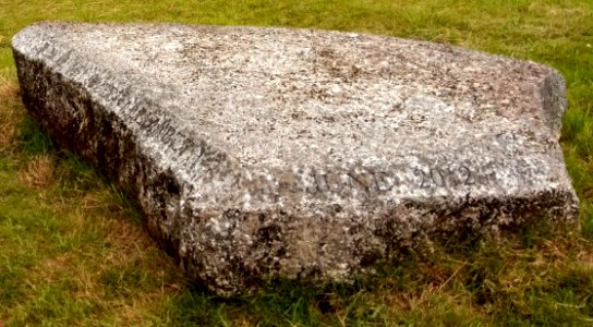 IMG 20200714 143135 Queen Elizabeth II Diamond Jubilee Granite Seat Memorial Stone - Hexworthy - Dartmoor - Devon