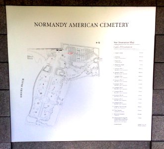 Normandy American Cemetery and Memorial, Colleville-sur-Mer, Normandie , France
