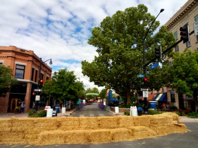 Grand Junction Off Road Cycling Event Start / Finish - Colorado - USA