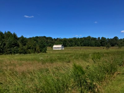 Barn in Field Open Field Free and Public Domain Stock Photo Download photo