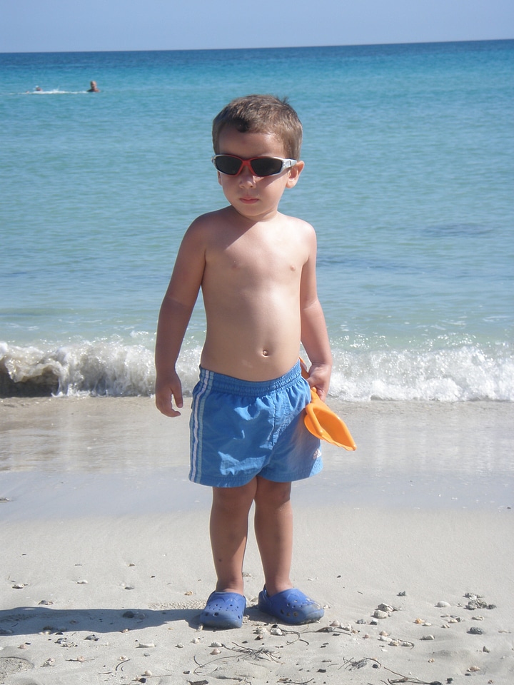 Ocean beach person