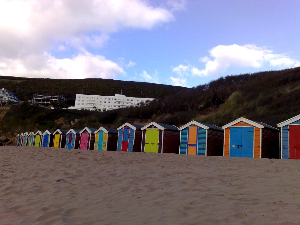 SAUNTON BEACH HUTS - SAUNTON SANDS HOTEL - NORTH DEVON - UK  2