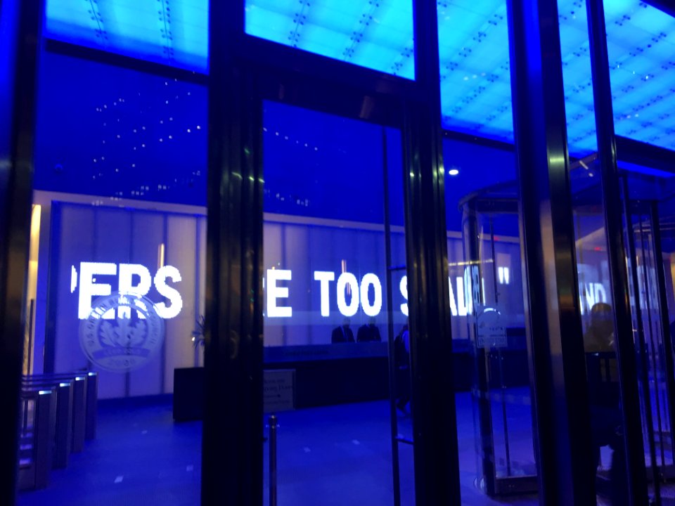 A sneek peak into the lobby