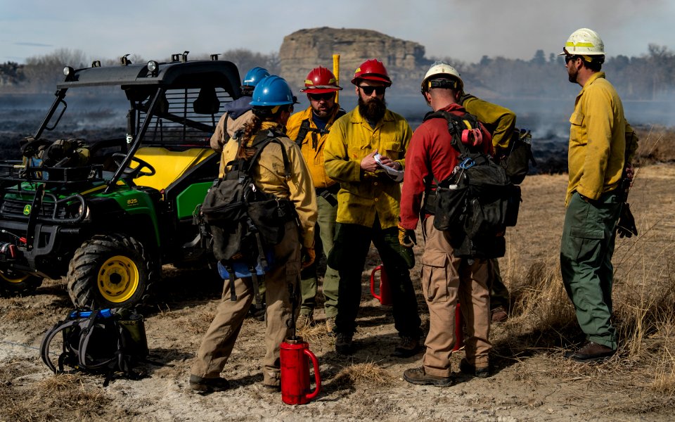 Pompeys Pillar National Monument Prescribed Fire