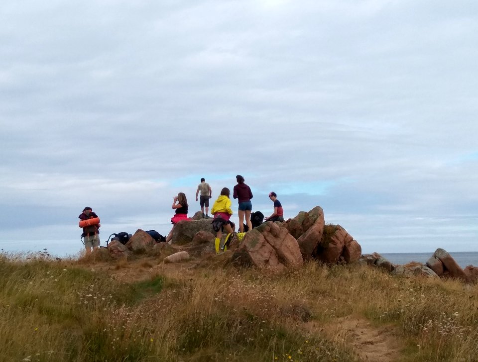 Groupe de randonneurs