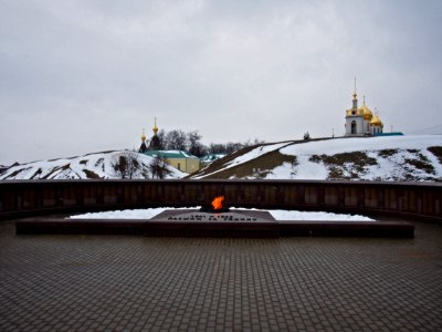 Dmitrov. Memorial «Eternal Flame» photo