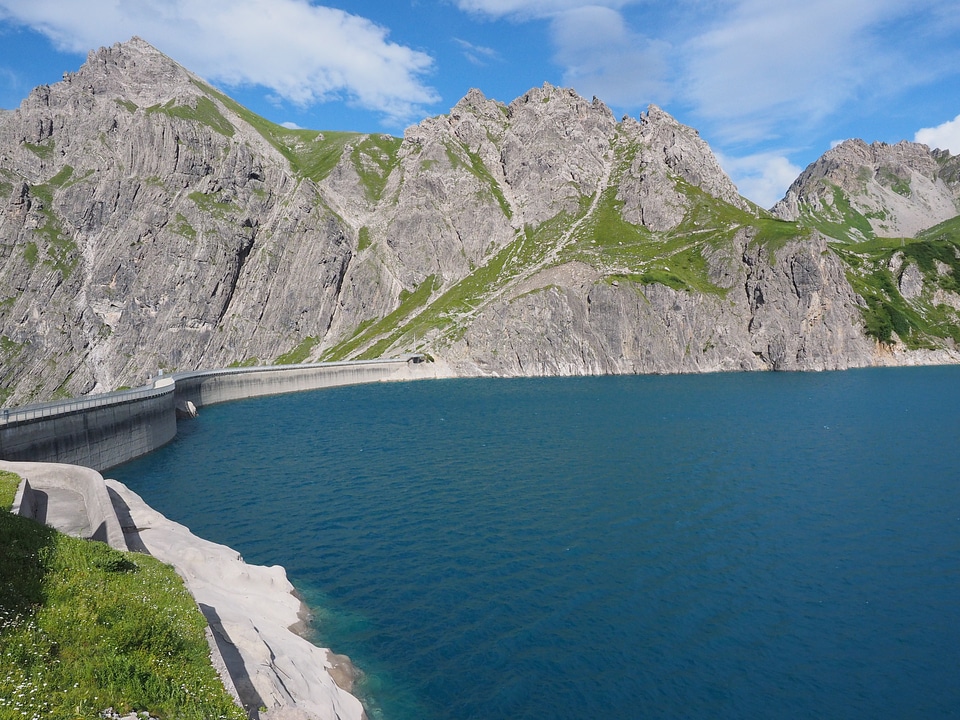 Water blue brandnertal