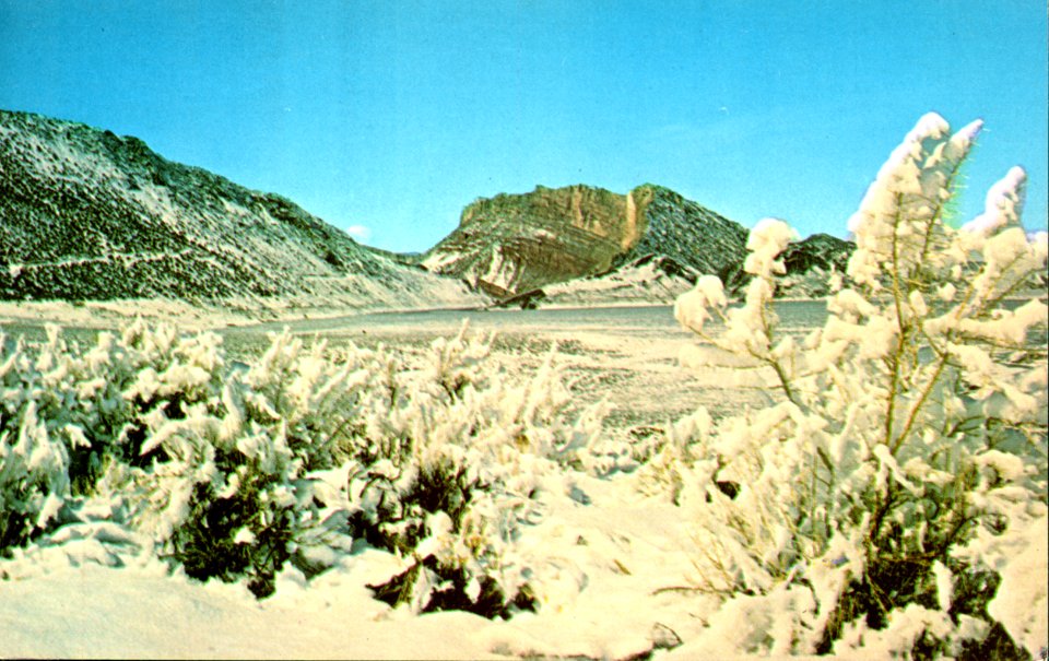 Flaming Gorge in Winter, Utah