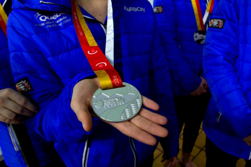 Lori Gillan 2019-02-20-Artistic Swimming Medals-7