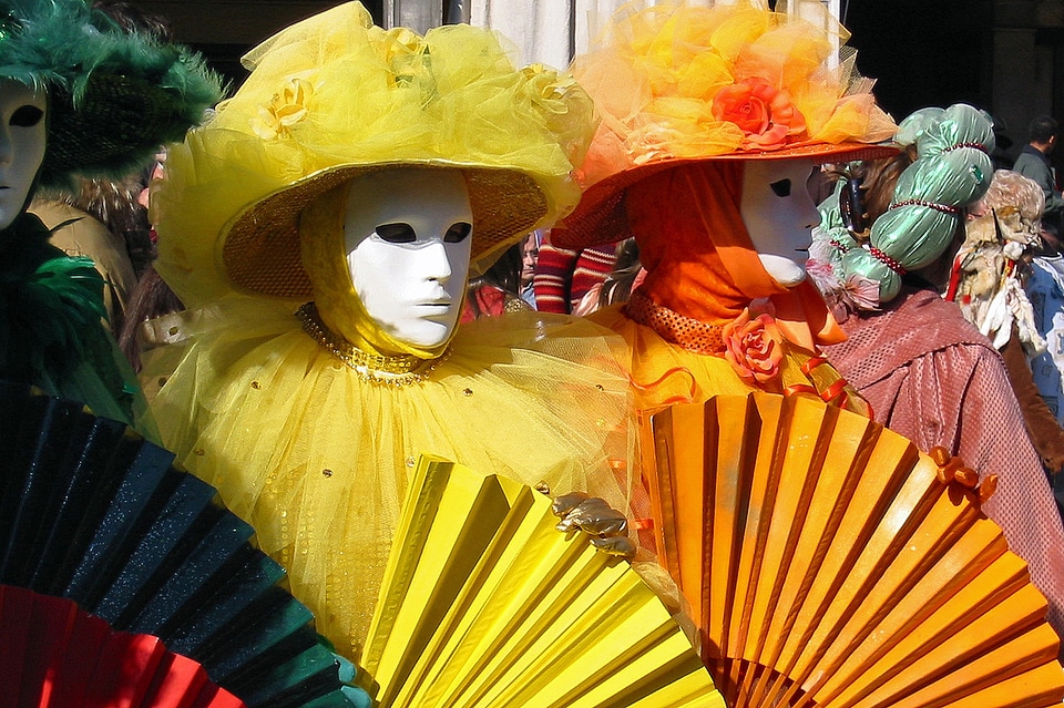Carnival of venice italy disguise