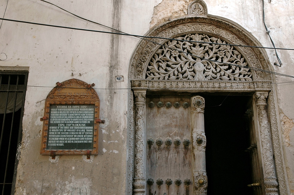 Zanzibar stonework stone