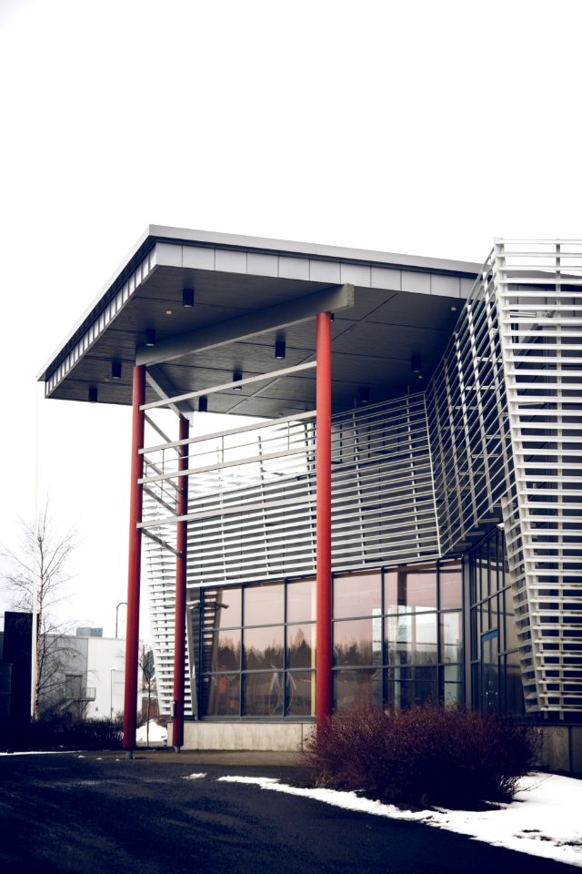 Vacant business building