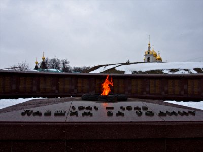 Dmitrov. Memorial «Eternal Flame»