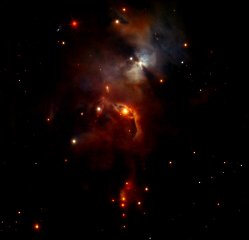 Serpens Nebula, seen by HAWK-I