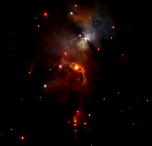 Serpens Nebula, seen by HAWK-I