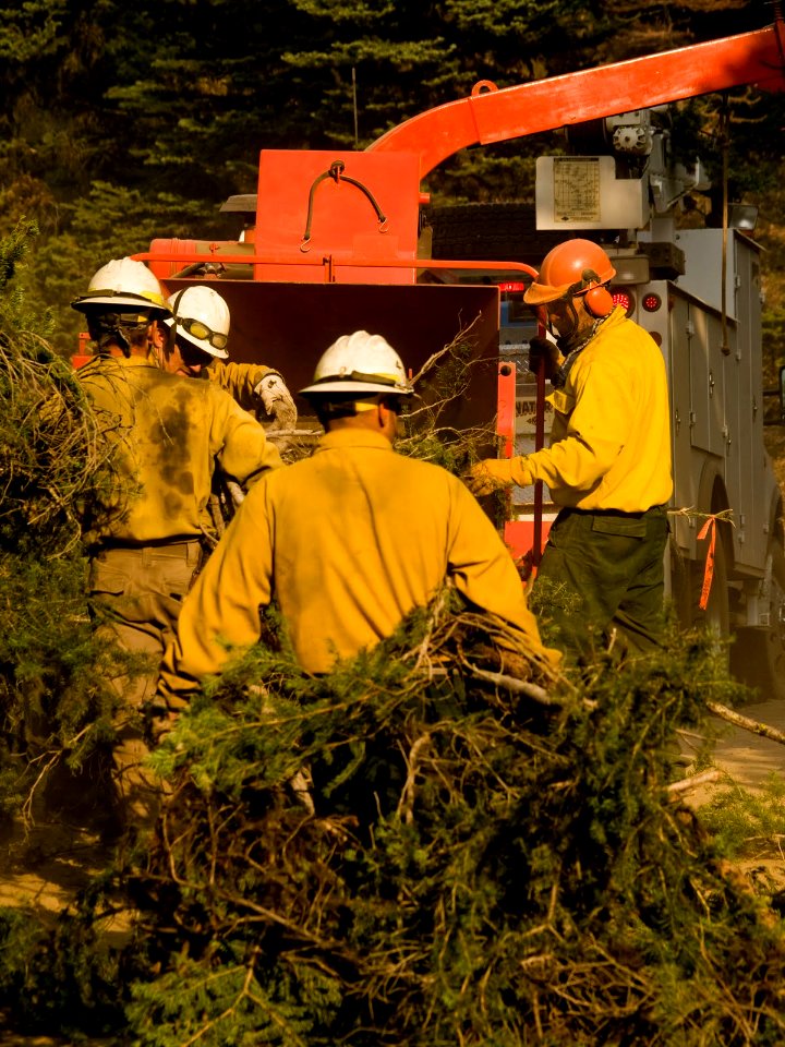 Firefighters Remove Excess Fuel