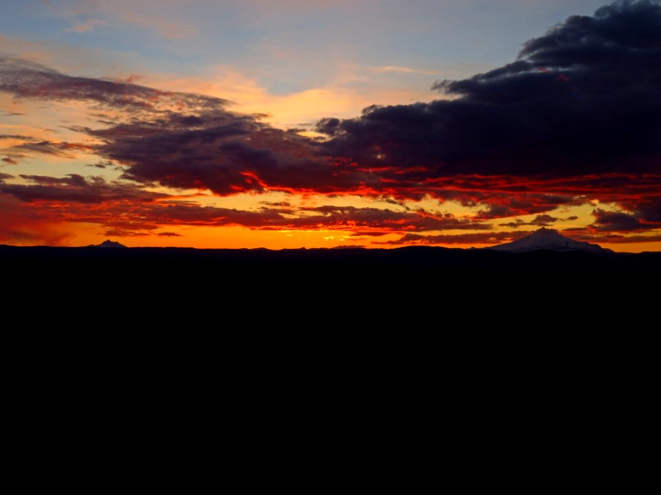 Sunset in Central OR