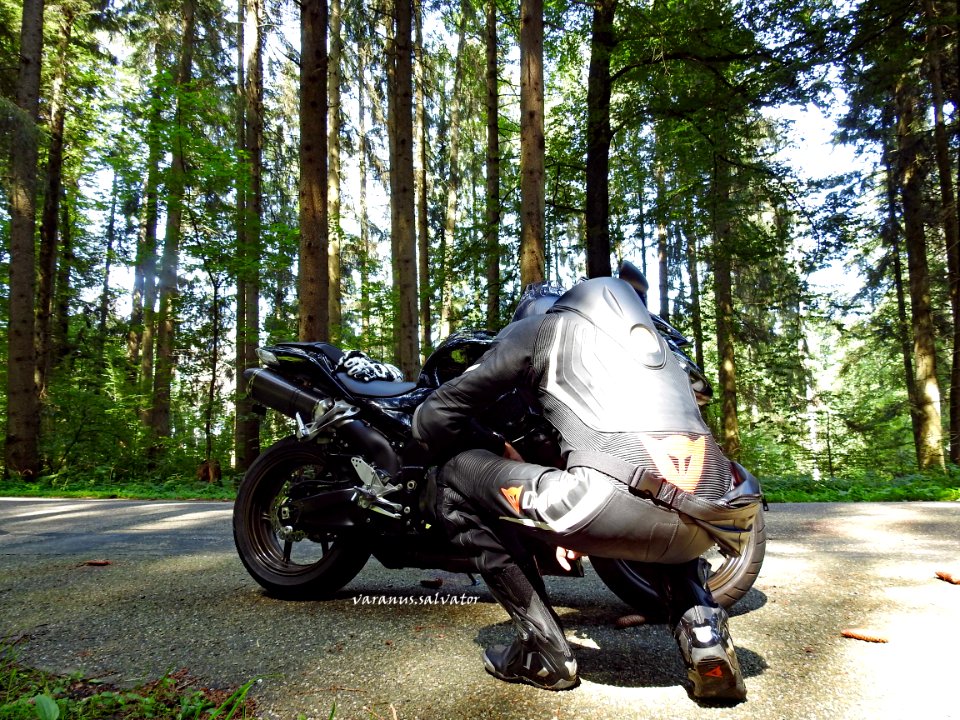 Summer 2019: checking my bike.